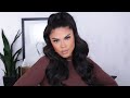 EASY HALF UP PONYTAIL WITH EXTENSION HAIRSTYLE | MAKEUPBYGRISELDA