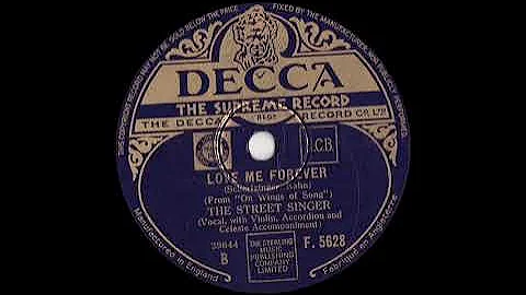 Love me forever - The Street Singer - 1935