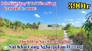Tập2686❤️🌸Bán 2lô đất liền kề giá 390tr gần KCN Tân Hương,gần các tiện ích xung quang