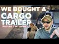 We Bought A Trailer! | DIY Tiny Home Cargo Trailer Camper Conversion