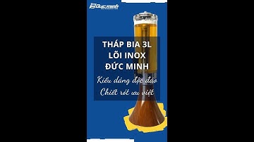 Giới thiệu sản phẩm Tháp Bia 3L Lõi Inox - Công ty Đức Minh