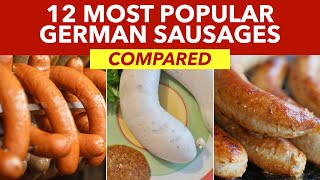 12 Typical German Sausages Compared - Traditional German Sausages