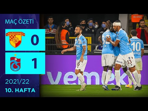 ÖZET: Göztepe 0-1 Trabzonspor | 10. Hafta - 2021/22