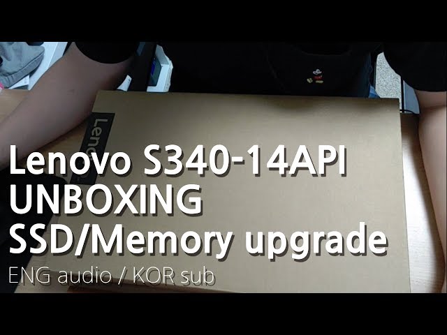 Lenovo Ideapad S340 14api Unboxing Ssd Ram Upgrade Golectures Online Lectures