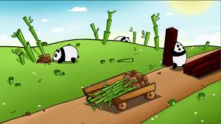 Panda's Bamboo Garden  Idle Tycoon  video promo screenshot 1