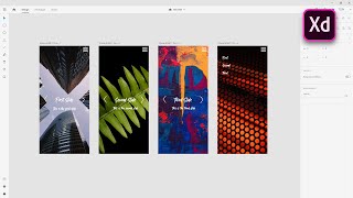 Celebrity Interactive & Smooth Slider Animation (UI/UX Design) Adobe XD Tutorial [2020] Wealth