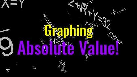 2.1 Graphing Absolute Value Functions