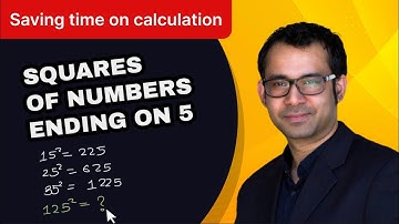 GMAT & GRE Quant | Squares of Numbers Ending in 5