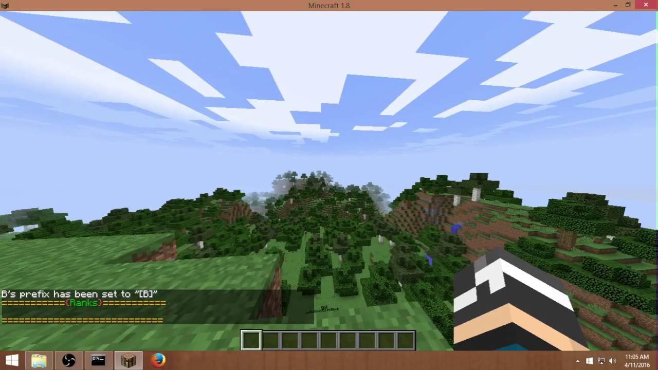 Prison Ranks Minecraft how to setup prison ranks in minecraft 1.8 - YouTube