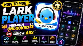 How To Mod Lark Player | VIP Unlocked + No Ads 🔥 | ModxRahulz screenshot 4