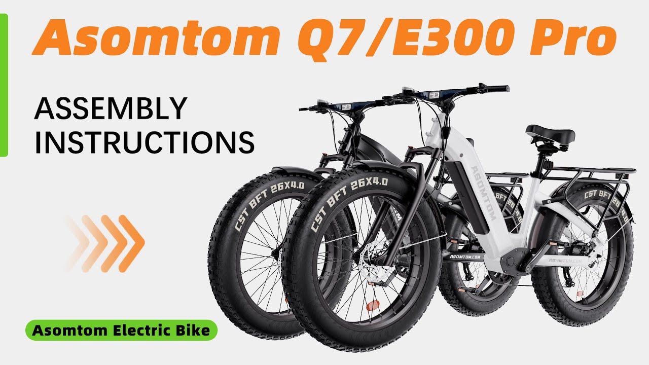 ASOMTOM 750W BAFANG Electric Bicycle Motor for Q7/E300