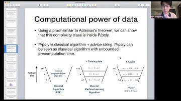 Power of data in quantum machine learning