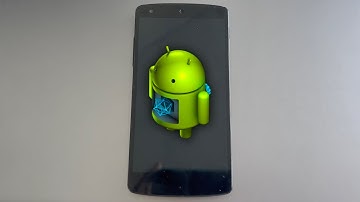Old Android Recovery Mode Demo!