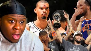 😱 THE KNICKS ARE NBA CHAMPIONS! JALEN BRUNSON DESTROYED WEMBY! | SPURS VS KNICKS Game 5 *Reaction *