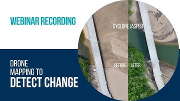 Drone mapping to assess change