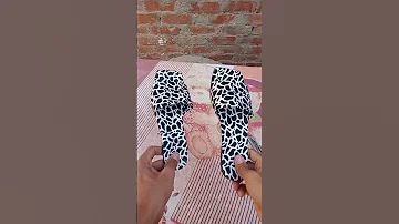شرح تصنيع شبشب حريمي خروجي 15 جنيه 