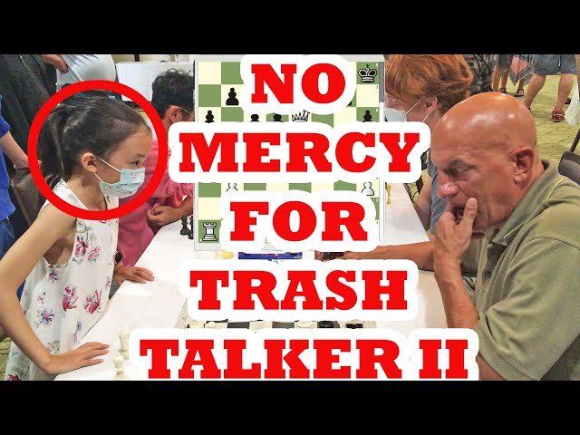 9 Year Old Girl Hustles Trash Talker With Brutal Rook Sac