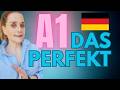 Deutsch A1 – Wir trainieren die Zeitform Perfekt mit 6 Verben
