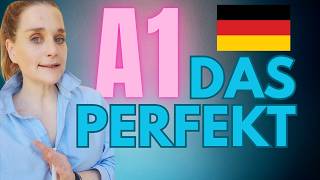 Deutsch A1 – Wir trainieren die Zeitform Perfekt mit 6 Verben