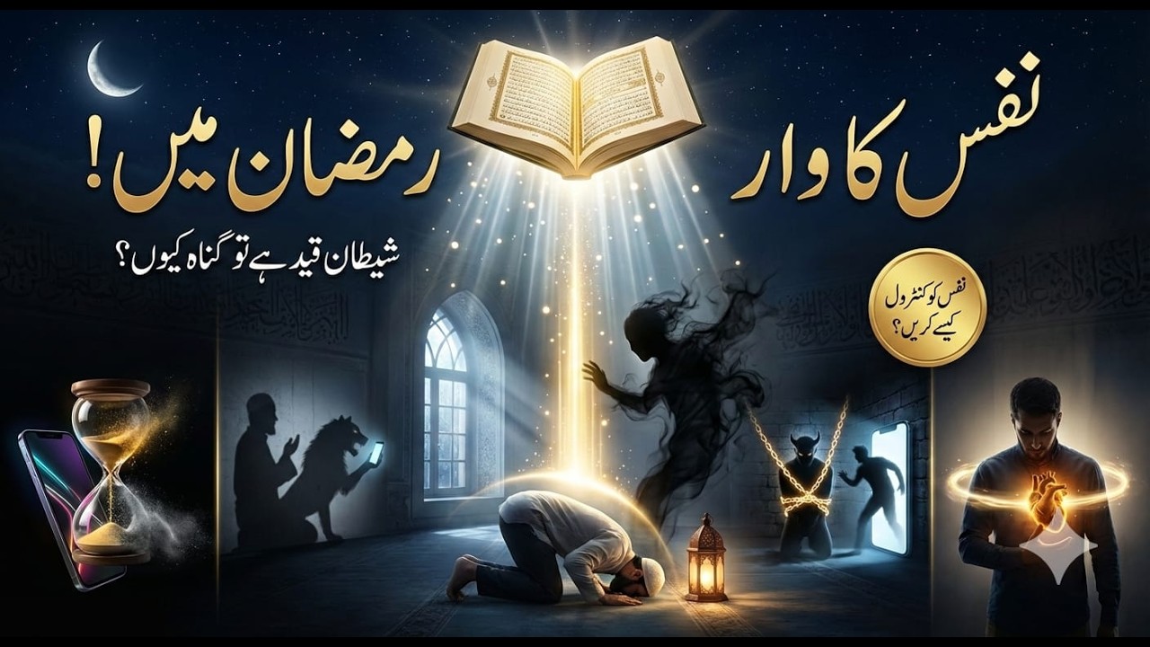 Agar Shaitan Qaid hai to Gunah kyon hote hain? | Ramadan mein Nafs ka Khufia War | Sialvi TV