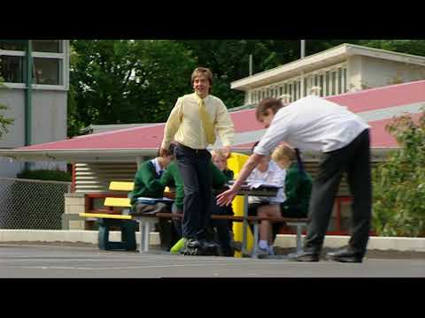 Summer Heights High (DELETED SCENE) - Mr G - Rollerblading