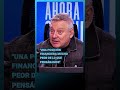 "Estamos en una posición financiera mucho peor de lo que pensábamos": Alejandro Weber