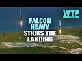 SpaceX Falcon Heavy sticks historic landing | What the Future