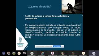 Conferencia &quot;Prevención del Suicidio&quot;