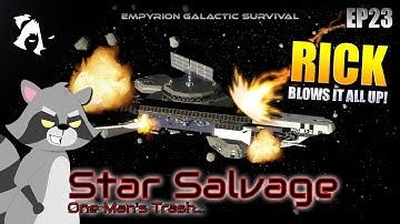 Major Project Underway! Ep23 | Empyrion Galactic Survival | Star Salvage 1.8