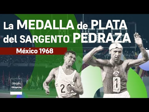 La medalla de plata de Sargento Pedraza México 1968