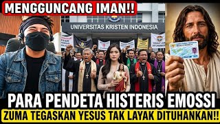 Mengguncang Iman‼️Pendeta Histeris Emosi Saat Bang ZUMA Pertanyakan YESUS ITU TUHAN ATAU MANUSIA?
