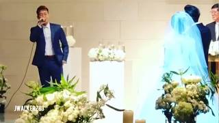 Jay Park singing JOAH for his brother Jehan's Wedding