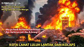 Download Lagu 11/02/26 DETIK-DETIK LAHAT JADI LAUTAN API, RUMAH PANGGUNG LUDES, WARGA TAK SEMPAT SELAMATKAN HARTA MP3