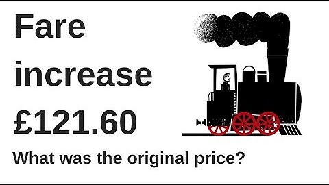 How to work out a reverse percentage - GCSE maths question 7a
