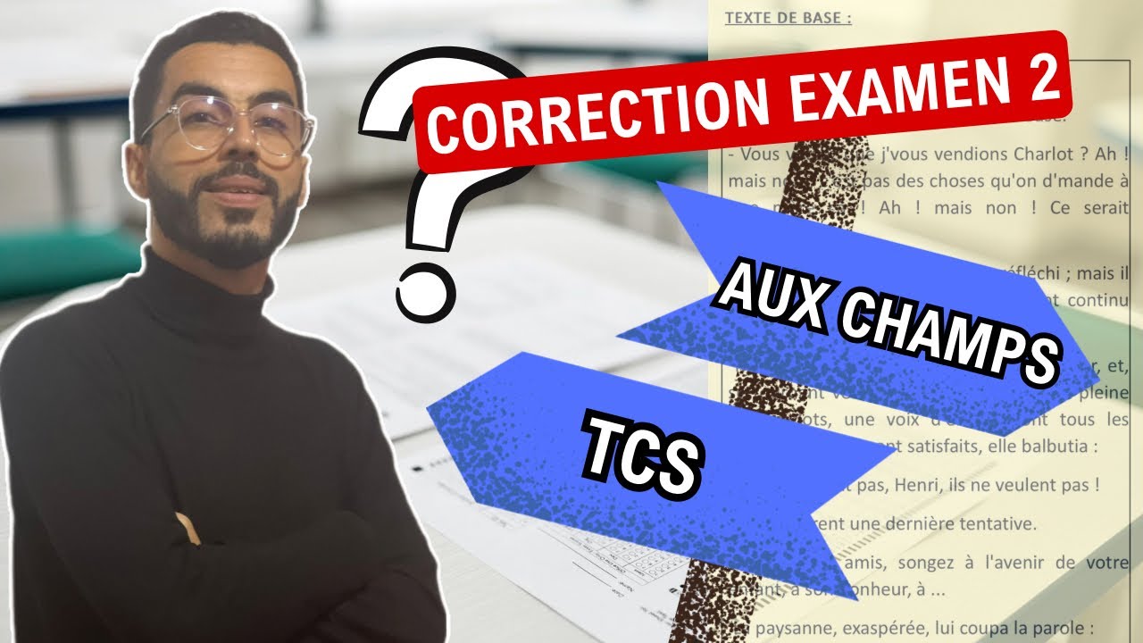 Tronc commun : Correction évaluation 2| تصحيح الفرض الثاني في Aux Champs
