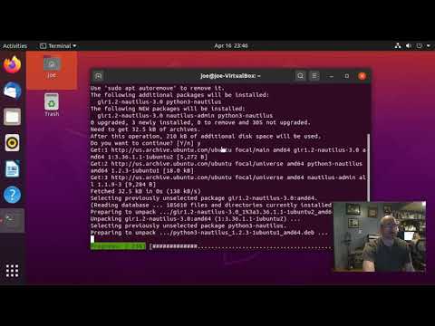 Vídeo: Instale o VMware Tools no Ubuntu Edgy Eft