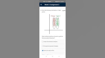 Introduction To Machine Learning Week 3 Assignment NPTEL 2023