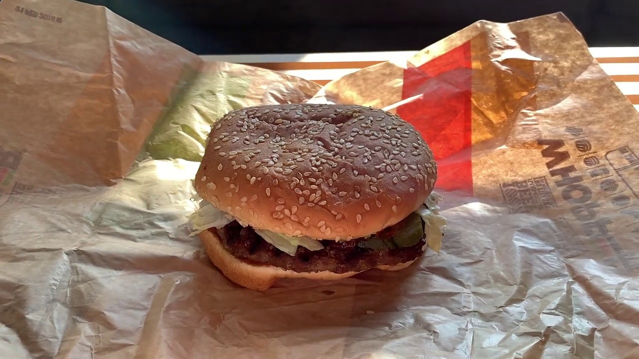 Upside Down Whopper How-To - YouTube