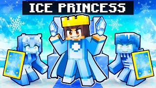 Playing as an ICE PRINCESS in Minecraft! screenshot 3