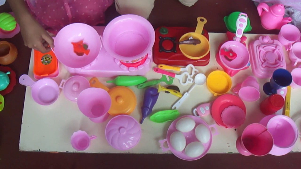 kitchen toy set YouTube