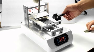 2016 Newest OCA Glue & Polarizer Remover Machine