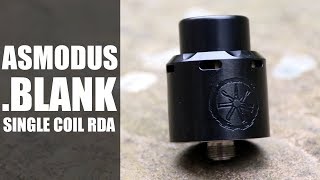 Asmodus .Blank Single Coil BF RDA