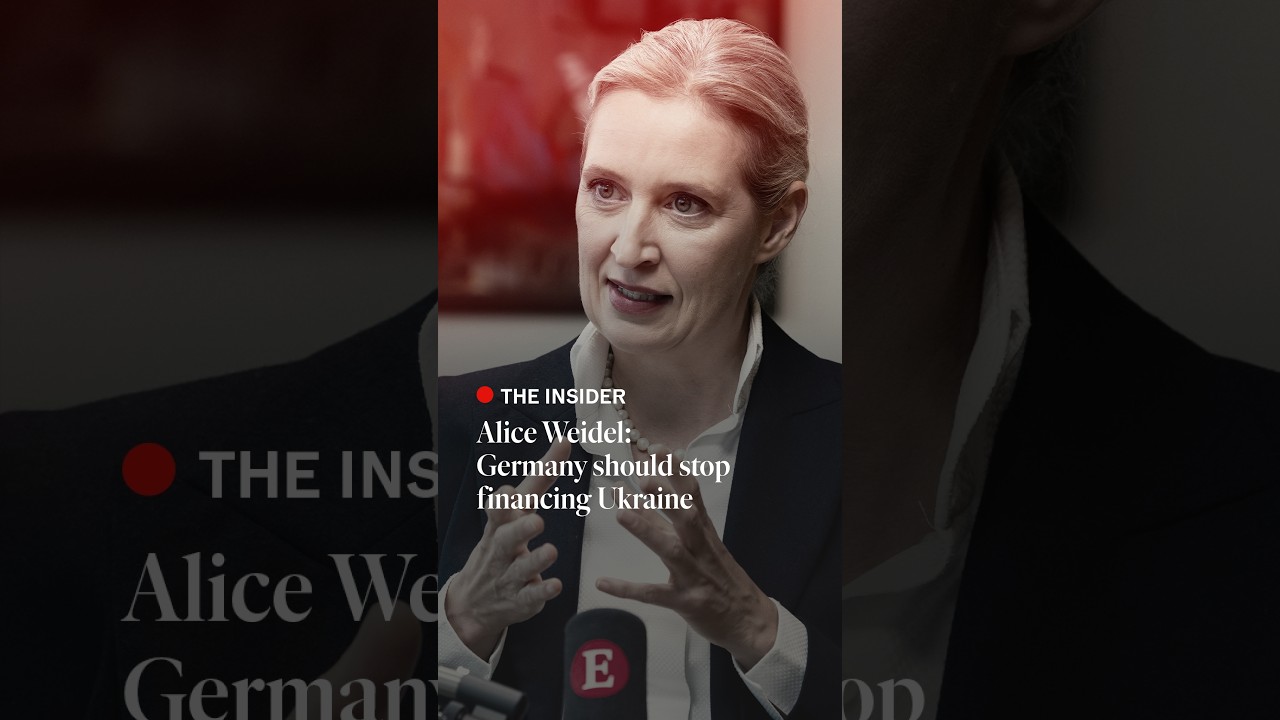 Alice Weidel: Germany should stop financing Ukraine | The Economist