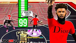 Frying Locks In The Comp Stage W\/ My Overpowered 3PT Shot Hunter Build In NBA 2K24!