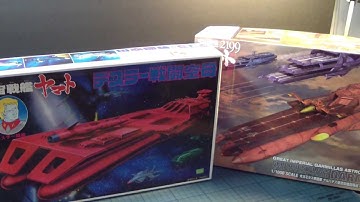 *BandaiModels* Dessler Command Carrier - Classic & 2199 Dual build - Part 1