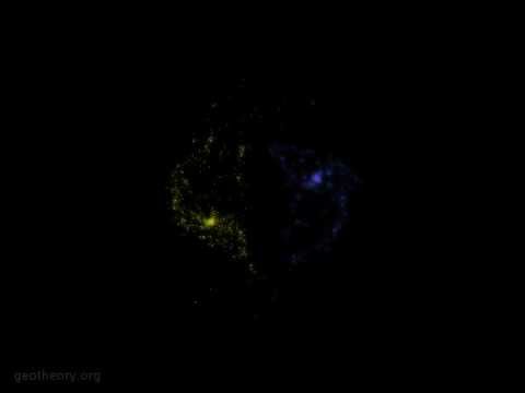 Modelling Galaxy Collisions in Processing