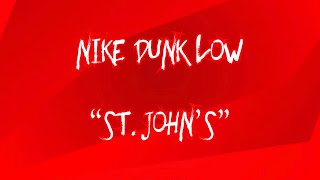 Nike Dunk Low SP  “St. John’s” Unboxing and Review  #nikedunklow #stjohns #nikedunk #nikesb