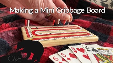 Making a Travel-Sized Cribbage Board | DIY Projects