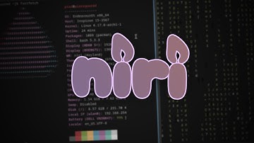 Niri voor het eerst uitproberen