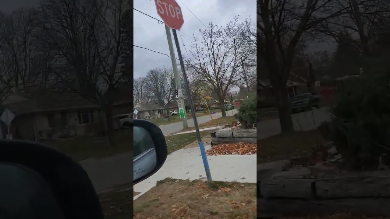 a winter day in Kitchener,  Toronto